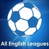 All English Leagues, Fixtures, Results, Livescores icon