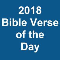 2018 Bible Verse of the Day الملصق