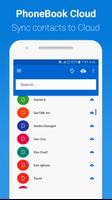 PhoneBook Cloud-Contact Backup syot layar 1