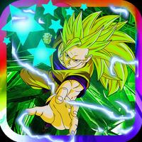 Goku Saiyan Flippy Battle capture d'écran 2