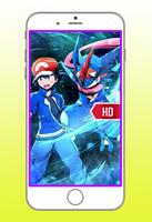 HD Wallpapers for Ash Greninja Affiche