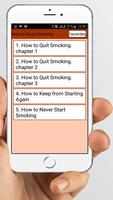 How to Avoid Smoking Affiche