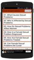 Female Sexual Problems Plakat
