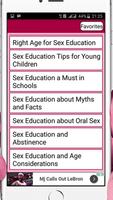Sex Education स्क्रीनशॉट 1