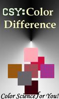 CSY: Color Difference poster