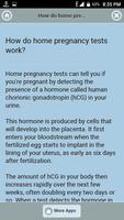 Home Pregnancy Tests 截图 1
