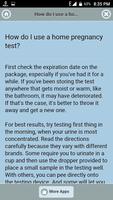 Home Pregnancy Tests скриншот 3