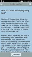 Home Pregnancy Tests screenshot 3