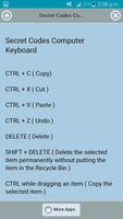 Keyboard Secret Codes capture d'écran 1