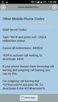 Mobile Phone Codes 截图 3