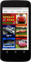 Classic Sports Car Puzzle Affiche
