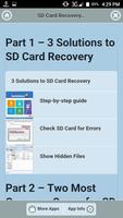 SD Card Recovery Affiche
