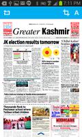 برنامه‌نما Greater Kashmir Epaper عکس از صفحه