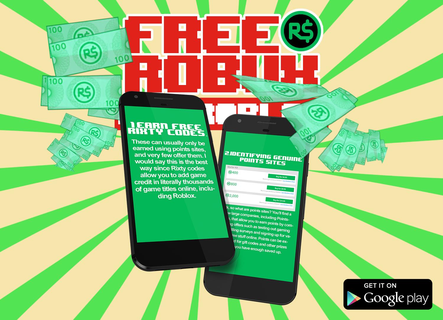 Guide For How To Get Free Robux For Roblox For Android Apk Download - free robux in roblox guide for android apk download