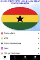 GHANA ONLINE NEWS LINK 2020 پوسٹر