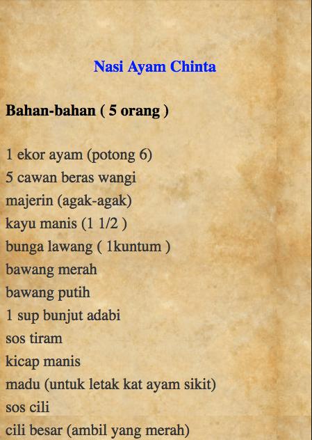 Resepi Nasi Ayam Best 2020 For Android Apk Download