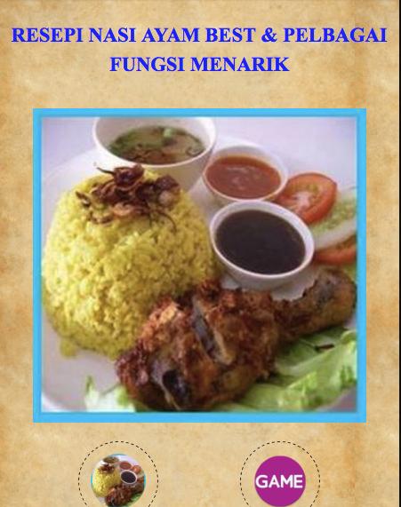 Resepi Nasi Ayam Best 2020 For Android Apk Download