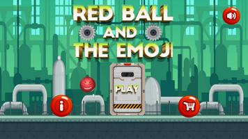 Red Ball And The Emojis Adventure Game 截圖 1