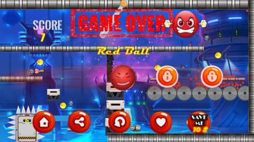 Red Ball And The Emojis Adventure Game screenshot 3