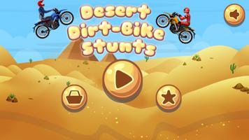 Desert Dirt Bike Stunts Poster