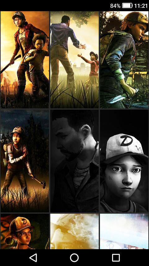 The Walking Dead Game Wallpaper Phone