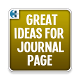 Great Idea for Journal Page Zeichen