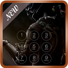 Black Panther Hero Lock screen icône