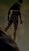Black Panther Hero lock screen تصوير الشاشة 3