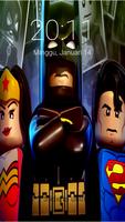 Lego Heroes Super Lockscreen Cartaz