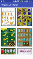 Origami Paper Art Tutorial Affiche