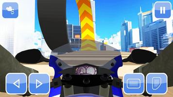 Riding on Bike : Quad Stunts screenshot 1