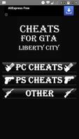 Cheat codes for GTA Liberty City ảnh chụp màn hình 1