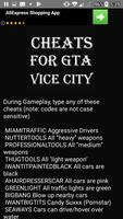 Cheat codes for GTA Vice City capture d'écran 2