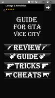 1 Schermata Guide and cheats for GTA Vice City