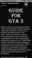 Guide and cheats for GTA 3 capture d'écran 2