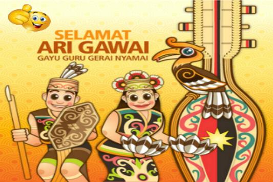  Gawai  Dayak Greeting  Card     APK
