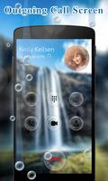 Waterfall Full Call Screen Id syot layar 1