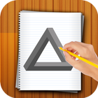 Learn to Draw 3D Shape icône