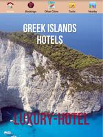 Greek islands Hotels Affiche