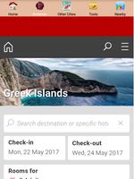 Greek islands Hotels capture d'écran 1
