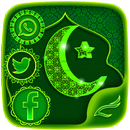 Grünes Ramadan Kareem Thema APK