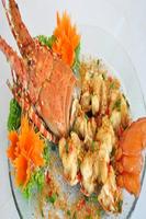 เมนูกุ้งสด پوسٹر