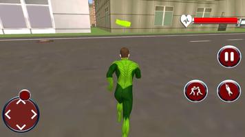 Green Ring super hero Crime capture d'écran 1