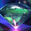 green diamonds wallpaper