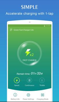 Green Fast Charger lite poster