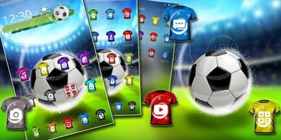 グリーンサッカーピッチテーマ スクリーンショット 3