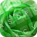 GO Keyboard Green Flowers APK