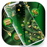 Green Gold Luxury Business Theme icône