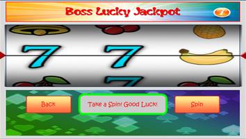 Boss Lucky Jackpot تصوير الشاشة 2