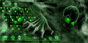 Creepy Zombie Keyboard Theme